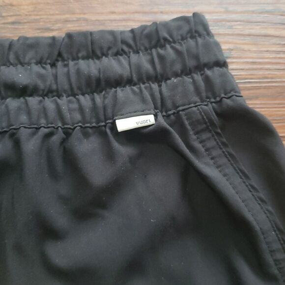 Vuori Women's Black Relaxed Chic Edgy Feminine Athleisure Comfy Pants Size XS - Picture 7 of 8